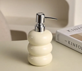 CERAVITA Premium Seifenspender Keramik – Flüssigspender für Bad &  Küche | Hygienisch & Langlebig | Elegantes Design