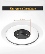 AquaDrain SmartFlow Universal-Abflussstopfen mit Pop-up-System – 2-in-1 Haarfilter & Geruchsschutz für Bad, Küche & Dusche
