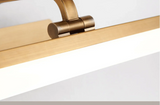 BronaLicht LED-Spiegelleuchte – Moderne, wasserfeste Wandleuchte in Bronze