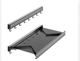 FlexiWall Klappbarer Wandkleiderhalter aus Aluminium – Platzsparender Handtuch- & Kleiderständer | Rostfrei & Stabil | Modernes Design