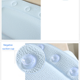 AquaLounge ergonomisches Badewannenkissen – weiches Nackenstützkissen mit Saugnäpfen | ultraleicht, umweltfreundlich & komfortables Spa-Gefühl für Zuhause