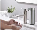 HygienioSense Automatischer Seifenspender aus Edelstahl 304 – Berührungsloser Sensor-Spender für Küche & Bad