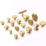ORIENTA Möbelknopf aus Messing Gold – Chinesischer Vintage Schrankgriff | Elegantes Design | Langlebige Qualität