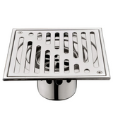 TileDrain Pro Premium Duschbodenablauf Fliesen-Einlegerost Edelstahl 304 – Quadratischer Bodenablauf mit Geruchssperre | Unsichtbares Design für moderne Badezimmer | Hochwertiger Sanitärablauf für Dusche & Nassräume