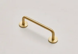 VELORIA Langgriff aus Messing in Goldoptik – Möbelgriff Extra Lang | Minimalistisches Design | Elegante Schranklösung