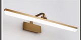 BronaLicht LED-Spiegelleuchte – Moderne, wasserfeste Wandleuchte in Bronze