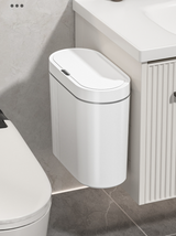 CleanMotion 9L automatischer Sensor-Abfalleimer zur Wandmontage – berührungsloser Hygienemülleimer für Bad und Küche | wasserdicht, platzsparend & modern mit Infrarotsteuerung