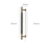 ClassicLine Möbelgriffe aus Messing – Europäische Bronze Schrankgriffe | Zeitloses Design | Langlebige Oberfläche