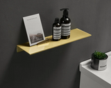 HydroShelf Aluminium Duschregal zur Wandmontage – Rostfreier Bad-Organizer für Shampoo & Pflegeprodukte | Platzsparend | Modernes Design