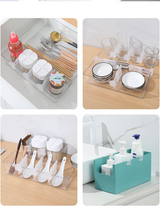 FridgeSort Pro Kühlschrank-Organizer Set – teleskopische Kühlschrank-Trenner im 4er-Set | flexible Fächeraufteilung | platzsparendes Ordnungssystem