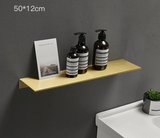 HydroShelf Aluminium Duschregal zur Wandmontage – Rostfreier Bad-Organizer für Shampoo & Pflegeprodukte | Platzsparend | Modernes Design