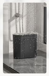 CleanMotion 9L automatischer Sensor-Abfalleimer zur Wandmontage – berührungsloser Hygienemülleimer für Bad und Küche | wasserdicht, platzsparend & modern mit Infrarotsteuerung