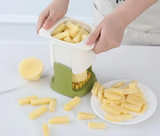 PressCut Pro Multifunktions-Gemüseschneider mit Hebeldrucksystem – Pommes- und Würfelschneider | Edelstahl-Küchenschneider für Gemüse, Obst & Meal Prep | Effizienter Küchenhelfer für schnelles Schneiden