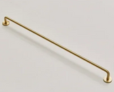 VELORIA Langgriff aus Messing in Goldoptik – Möbelgriff Extra Lang | Minimalistisches Design | Elegante Schranklösung