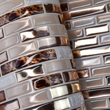 GoldenAura Pro Selbstklebende 3D-Goldmosaik-Wandfliesen aus Premium-PET – Wasserfeste Luxus-Rückwand für Küche, Bad & Wohnräume | Elegante Peel & Stick Designfliesen in Goldoptik
