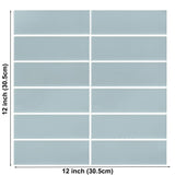 TileGlow Premium 3D Wandfliesen Selbstklebend Fliesenaufkleber Küche & Bad – Wasserfeste Design-Wandverkleidung | Hochwertige PET Fliesenfolie mit Epoxidharz-Optik | Rückstandslos entfernbare Renovierungslösung