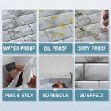 GoldenAura Pro Selbstklebende 3D-Goldmosaik-Wandfliesen aus Premium-PET – Wasserfeste Luxus-Rückwand für Küche, Bad & Wohnräume | Elegante Peel & Stick Designfliesen in Goldoptik