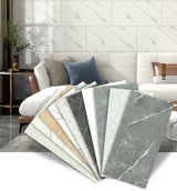 MarbleLux 3D-Wandsticker in Marmoroptik – Selbstklebende Fliesenfolie