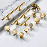 AURONEX Möbelgriff aus Messing in Goldoptik – Moderner Schrankgriff | Elegantes Design | Langlebige Qualität