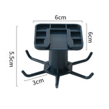 SpinRack Pro 360 Drehbarer Klebehaken-Organizer ohne Bohren – selbstklebender Hakenhalter für Küche & Bad | 360° drehbares Ordnungssystem | platzsparender Mehrzweck-Organizer