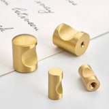 ORIENTA Möbelknopf aus Messing Gold – Chinesischer Vintage Schrankgriff | Elegantes Design | Langlebige Qualität
