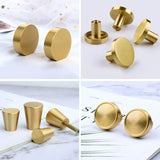 ORIENTA Möbelknopf aus Messing Gold – Chinesischer Vintage Schrankgriff | Elegantes Design | Langlebige Qualität