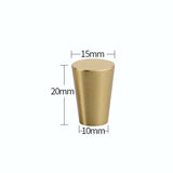 ORIENTA Möbelknopf aus Messing Gold – Chinesischer Vintage Schrankgriff | Elegantes Design | Langlebige Qualität