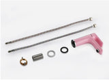 Auralis Premium Waschtischarmatur Einhebel Messing Farbdesign Warm- und Kaltwasser Einloch – Moderne Badezimmerarmatur in Rosa, Weiß oder Schwarz | Stilvoller Design Wasserhahn | Kratzfeste Lackoberfläche & langlebige Qualität