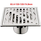 TileDrain Pro Premium Duschbodenablauf Fliesen-Einlegerost Edelstahl 304 – Quadratischer Bodenablauf mit Geruchssperre | Unsichtbares Design für moderne Badezimmer | Hochwertiger Sanitärablauf für Dusche & Nassräume