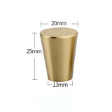 ORIENTA Möbelknopf aus Messing Gold – Chinesischer Vintage Schrankgriff | Elegantes Design | Langlebige Qualität