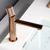 AureliaVanta Waschbeckenarmatur Roségold Einhebelmischer – Messing Mischbatterie | Luxuriöses Design | Langlebige Keramiktechnik