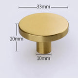 ORIENTA Möbelknopf aus Messing Gold – Chinesischer Vintage Schrankgriff | Elegantes Design | Langlebige Qualität