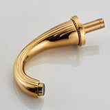 AureoClassic Goldarmatur – Dreiloch Waschtischarmatur