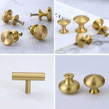 ORIENTA Möbelknopf aus Messing Gold – Chinesischer Vintage Schrankgriff | Elegantes Design | Langlebige Qualität