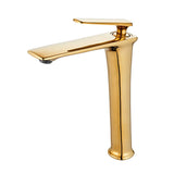 Designer Badarmatur Waschbecken – Einhebelmischer | Warm Kalt Wasserhahn | Stilvolles Luxus Upgrade