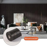 WallStyle 3D Wandpaneel Selbstklebend aus PVC – Moderne Lamellenoptik | Wasserfest & Zuschneidbar | Einfache Montage
