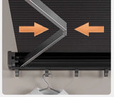 FlexiWall Klappbarer Wandkleiderhalter aus Aluminium – Platzsparender Handtuch- & Kleiderständer | Rostfrei & Stabil | Modernes Design