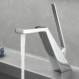 CLARIVO Waschbeckenarmatur Einhebel – Schwarz oder Chrom | Moderne Mischbatterie | Zeitloses Design