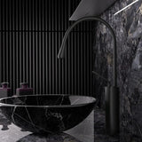 LuxAura Waschbeckenhahn Roségold – Messing Mischbatterie | Drehbarer Wasserhahn | Modernes Badezimmer Design