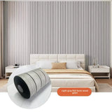 WallStyle 3D Wandpaneel Selbstklebend aus PVC – Moderne Lamellenoptik | Wasserfest & Zuschneidbar | Einfache Montage