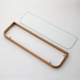Monoria Premium Badaccessoire Set Roségold 5-teilig Wandmontage aus Massivmessing – Luxus Badezimmer Komplettset | Elegantes Hotel-Design für stilvolle Badgestaltung | Korrosionsbeständige Sanitär-Accessoires