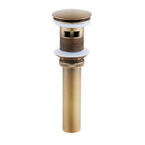 VINTAQUA Wasserfall Waschbeckenarmatur – Antik Design Einhebelmischer | Messing Wasserhahn | Luxuriöser Badstil