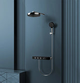 GoldRain Unterputz Duschsystem mit Thermostat – Regendusche in Goldoptik | Konstante Temperatur | Luxus Badlösung