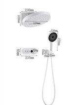 ThermoRegia Duschsystem – Thermostat-Regenbrause mit 3-Fach-Funktion