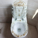 ComfortSilent WC-Sitz aus Duroplast mit Absenkautomatik – Universeller Toilettensitz | Geräuschloses Schließen | Extra Stabil