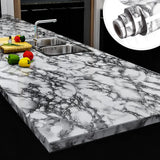 LuxeStone Pro Selbstklebende Marmor-Designfolie für Küche & Möbel – Wasserfeste PVC-Dekorfolie für Arbeitsplatten, Schränke & Fliesen | Hochwertige Renovierungslösung in Natursteinoptik
