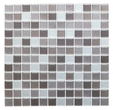 GlasMosaik 3D Wandfliesen selbstklebend – Hochglanz Mosaikoptik für Küche & Bad | Hitzebeständig | Flexible DIY-Gestaltung