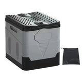 NomadiLoo Premium Faltbares Camping WC Tragbar Outdoor Reise-Toilette Klappbar – Mobile Campingtoilette für Auto, Festival & Notfall | Hygienisch, Robust & Platzsparend | Wiederverwendbare Sanitärlösung für unterwegs