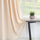 LandhausFlair Duschvorhang in Naturbeige – Wasserabweisend, Pflegeleicht & Stilvoll mit Metallösen