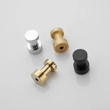 ChromeHold Premium Wandhaken Selbstklebend Messing Chrom – Bohrfreie Metallhaken für Bad, Küche, Flur & Schlafzimmer | Rostfreie Design-Wandhaken mit starker Klebefläche | Moderne Universal-Hakenlösung